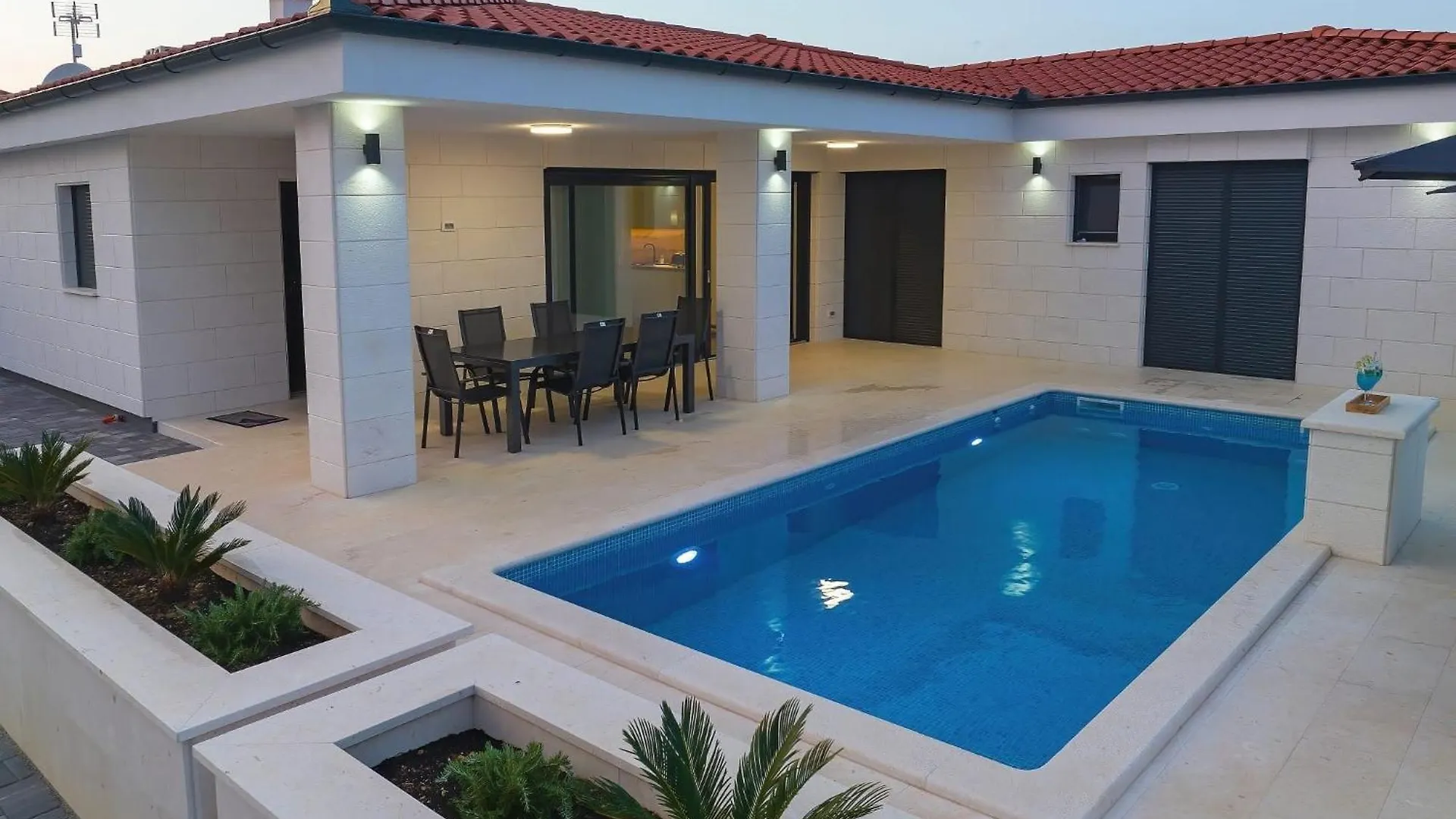 Luxury Villa Mariva With Heated Pool Vir Croatia